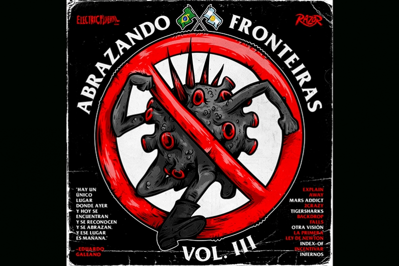 SELO BRASILEIRO E ARGENTINO UNEM BANDAS EM SPLIT CONTRA O COVID-19