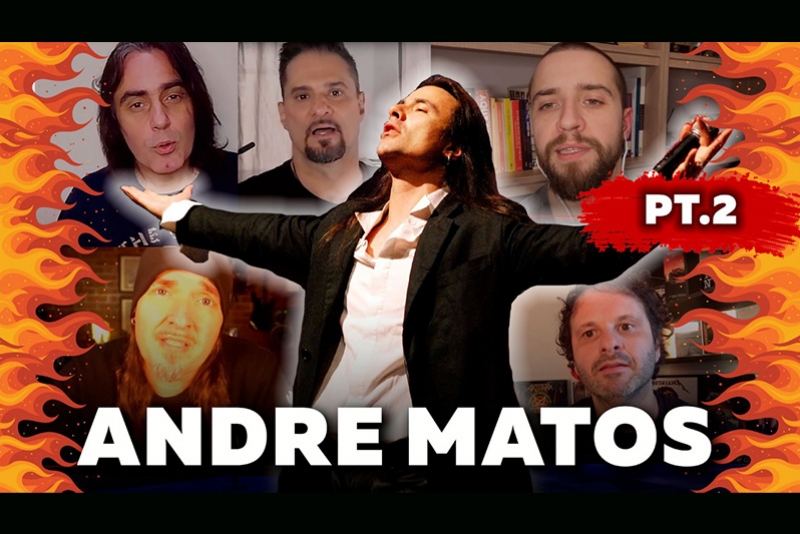 ANDRE MATOS: SEGUNDA PARTE DE DOCUMENTÁRIO REÚNE CURIOSIDADES DA ÉPOCA NO SHAMAN E CARREIRA SOLO