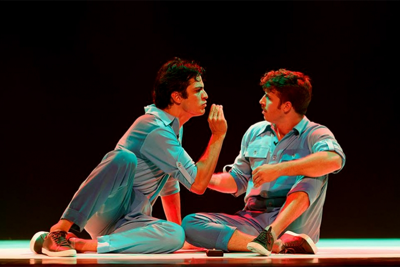 MATEUS SOLANO E MIGUEL THIRÉ EM SELFIE