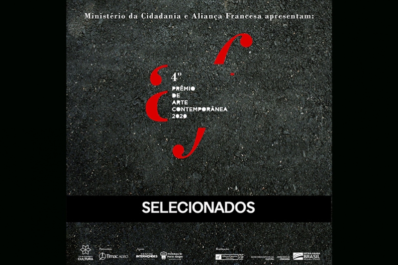 DIVULGADOS OS 10 SELECIONADOS PARA O 4º PRÊMIO ALIANÇA FRANCESA DE ARTE CONTEMPORÂNEA