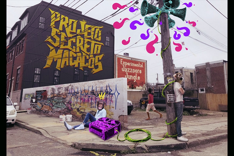 MÚSICA INDÍGENA, ROCK E JAZZ: PROJETO SECRETO MACACOS DIVULGA ÁLBUM DE ESTREIA 