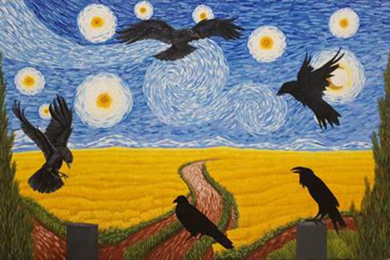 ARTISTA PLÁSTICO ALOÍZIO PEDERSEN HOMENAGEIA VAN GOGH NOS 130 ANOS DE SUA MORTE