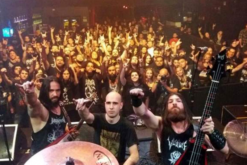 JUSTABELI: BANDA DISPONIBILIZA DOCUMENTÁRIO DE TOUR AO LADO DO NERVOCHAOS REALIZADA EM 2017