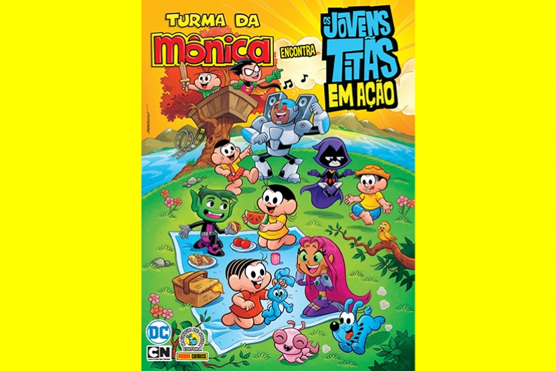DC FANDOME PROMOVE ENCONTRO ENTRE OS JOVENS TITÃS E A TURMA DA MÔNICA