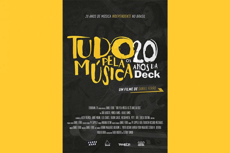 PREMIADO NOS EUA, DOCUMENTÁRIO DA GRAVADORA DECK SERÁ EXIBIDO PELO CANAL BIS