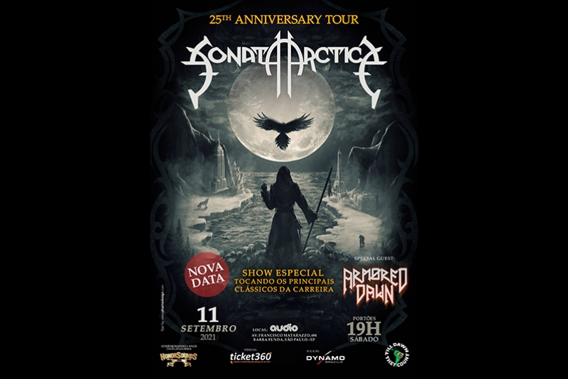 SONATA ARCTICA: BANDA PREPARA TOUR COMEMORATIVA PARA SUPERAR PANDEMIA