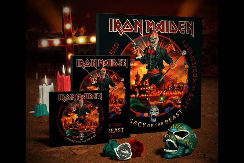 IRON MAIDEN: AGORA É OFICIAL - LANÇAMENTO DIA 20/11 DO NOVO ALBUM DUPLO AO VIVO GRAVADO NO MÉXICO