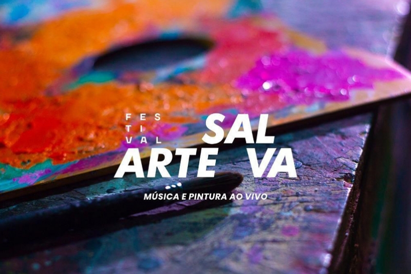 FESTIVAL ARTE SALVA: UMA EXPERIÊNCIA DE PINTURA E MÚSICA AO VIVO! DE 17 DE OUTUBRO À 15 DE DEZEMBRO