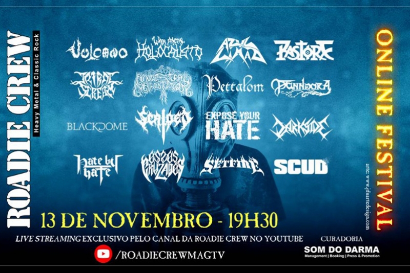 VULCANO: BANDA É CONFIRMADA NO ‘ROADIE CREW ONLINE FESTIVAL - 8ª EDIÇÃO’