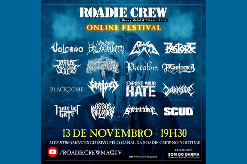 OSSOS CRUZADOS: BANDA É CONFIRMADA EM PRÓXIMA EDIÇÃO DO FESTIVAL ONLINE DA ROADIE CREW