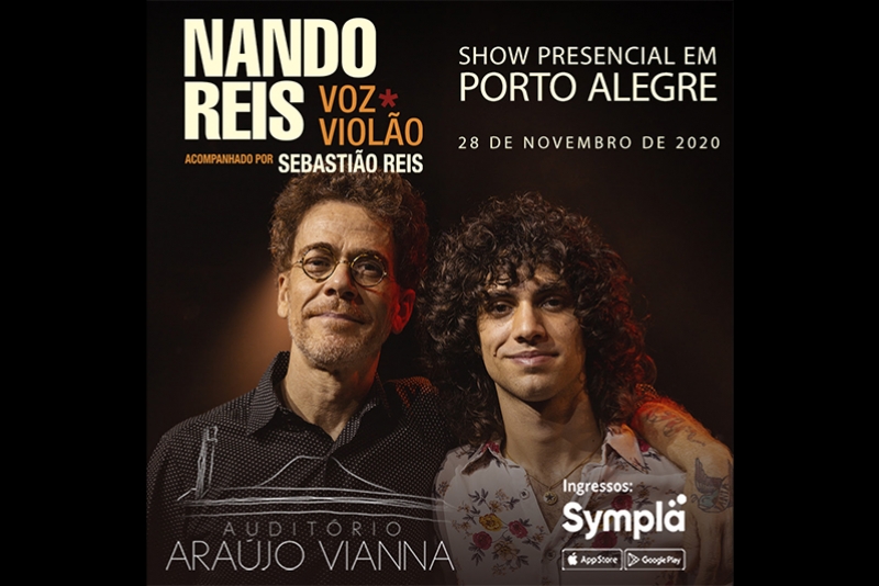 OPINIÃO PRODUTORA APRESENTA NANDO REIS VOZ & VIOLÃO