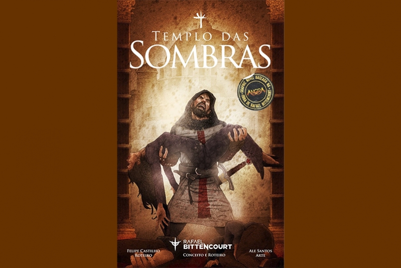 TEMPLO DAS SOMBRAS: UMA GRAPHIC NOVEL BASEADA NA OBRA DE RAFAEL BITTENCOURT, DO ANGRA