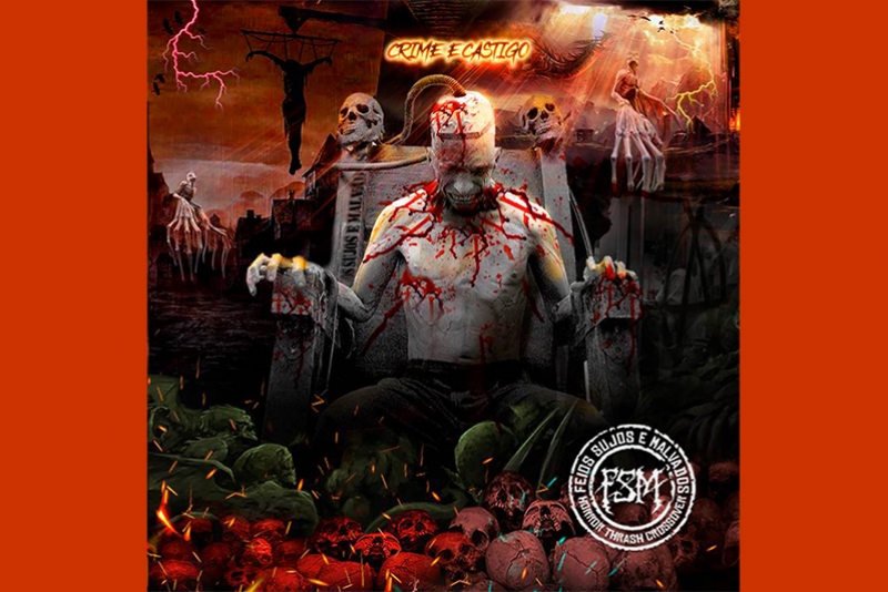 FEIOS SUJOS E MALVADOS: APRESENTAM CAPA OFICIAL DO NOVO DISCO 