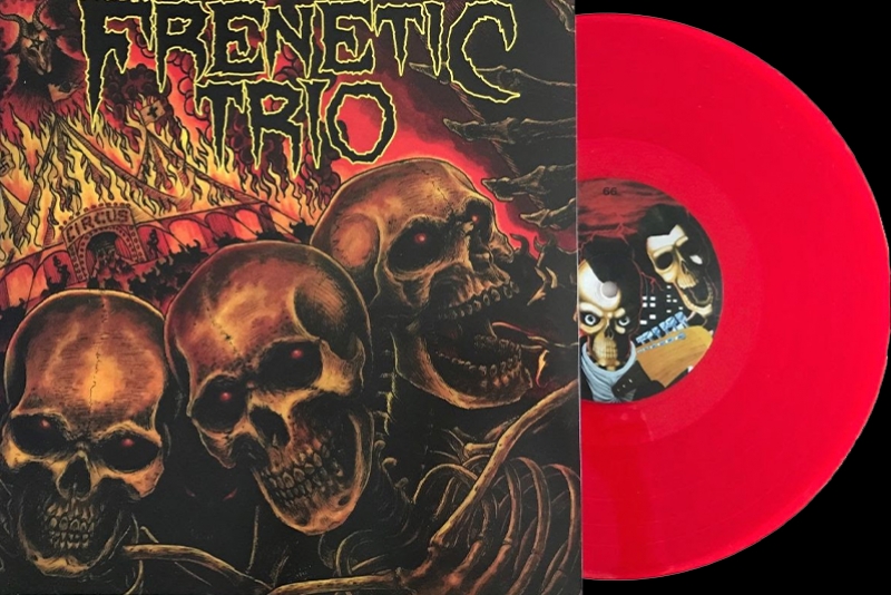 PRIMEIRO ÁLBUM DO FRENETIC TRIO GANHA VERSÃO EM VINIL COLORIDO
