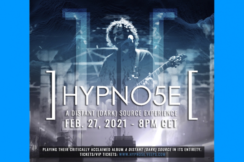 BANDA FRANCESA HYPNO5E TOCA ELOGIADO DISCO EM SHOW ONLINE