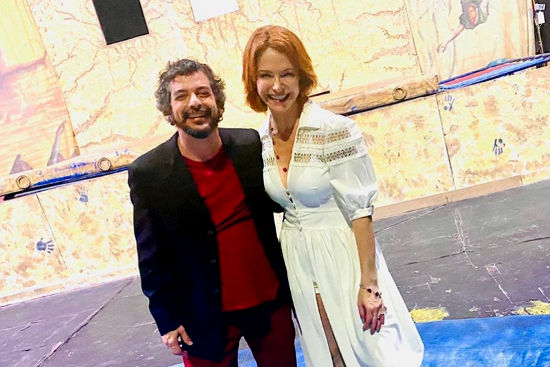 TELEFILME “DE FLOR EM FLOR”, FILMADO EM CURICICA, COM BABI XAVIER E GRANDE ELENCO