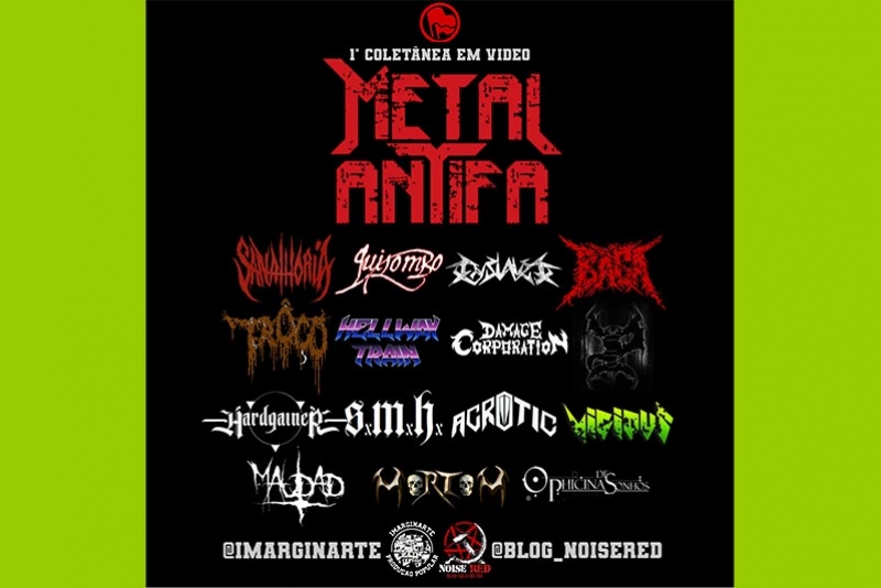 QUILOMBO: ASSISTA AGORA A COLETÂNEA EM VÍDEO “METAL ANTIFA”