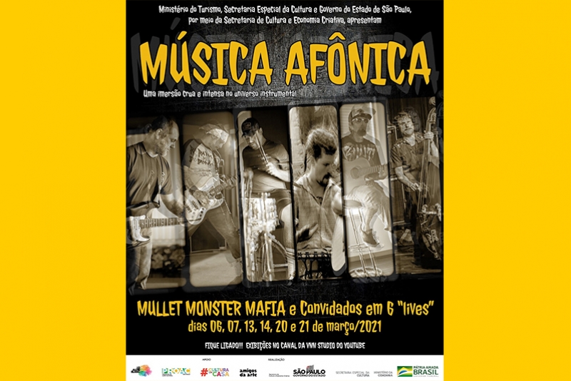 THE MULLET MONSTER MAFIA CELEBRA 12 ANOS COM SEIS SHOWS ONLINE