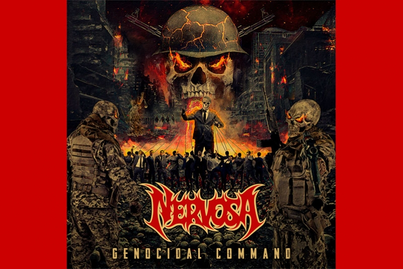 NERVOSA: ASSISTA O LYRIC VIDEO DE “GENOCIDAL COMMAND” COM A PARTICIPAÇÃO DE SCHMIER (DESTRUCTION)