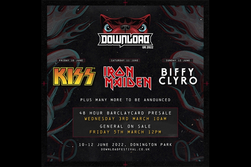 IRON MAIDEN ANUNCIA PARTICIPAÇÃO NO DOWNLOAD FESTIVAL 2022