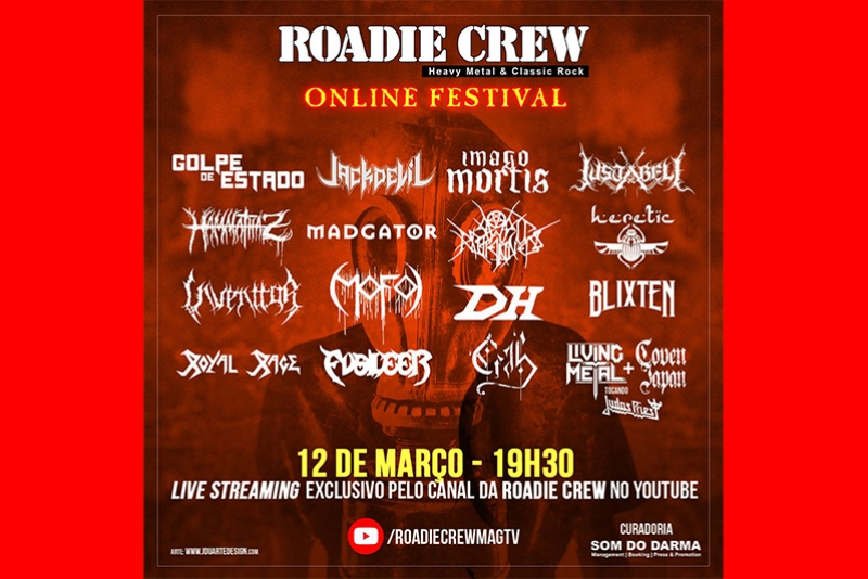 O MELHOR DO HEAVY METAL BRASILEIRO, COM VÍDEOS INÉDITOS E EXCLUSIVOS, NA EDIÇÃO DE MARÇO DO 