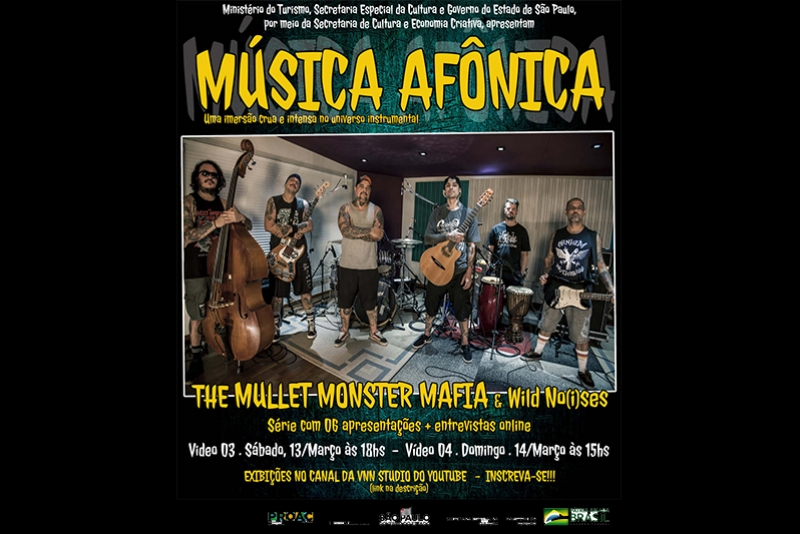 THE MULLET MONSTER MAFIA CONTINUA PROJETO QUE DEMOCRATIZA A MÚSICA INSTRUMENTAL