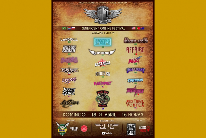 HARD POWER UNITED APOIA CAUSA SOCIAL COM MUITO HARD ROCK