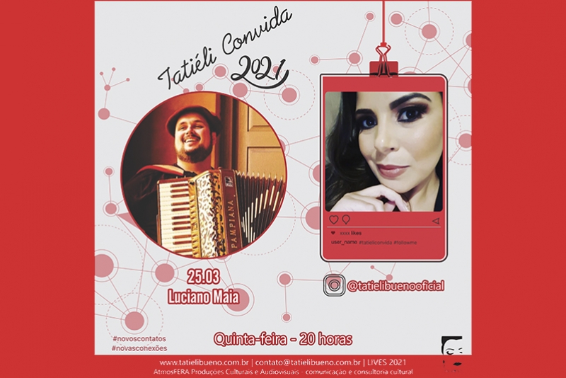 "TATI&Eacute;LI CONVIDA" RECEBE LUCIANO MAIA, NESSA QUINTA - 25.03