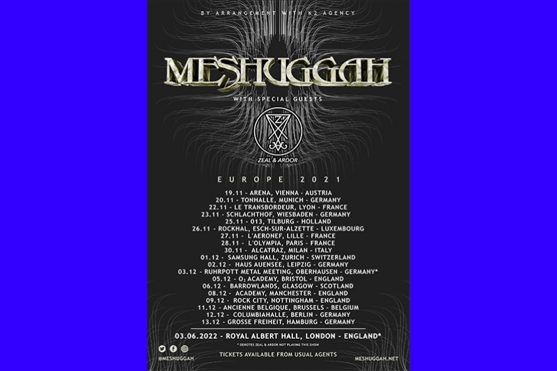 MESHUGGAH SE PREPARA PARA GRAVA&Ccedil;&Otilde;ES DE NOVO &Aacute;LBUM NO SWEETSPOT STUDIOS