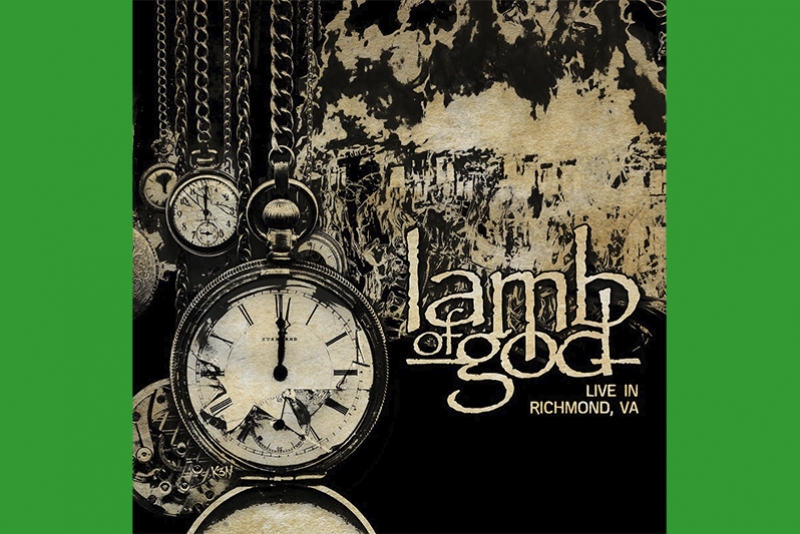 LAMB OF GOD LAN&Ccedil;A HOJE &Aacute;LBUM AO VIVO "LAMB OF GOD LIVE IN RICHMOND, VA"