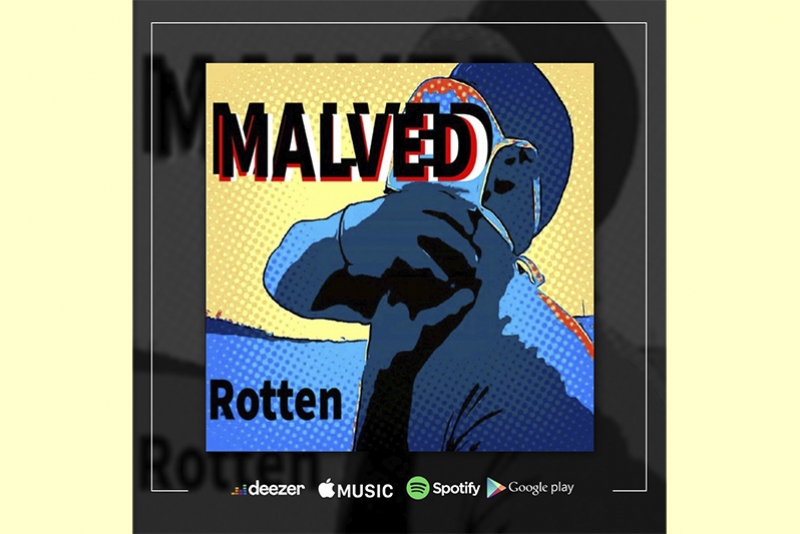 MALVED LAN&Ccedil;A "ROTTEN", DUO TRAZ INFLU&Ecirc;NCIAS DE SLASHER MOVIES COM O PESO DO STONER E POT&Ecirc;NCIA DO  GARAGE ROCK