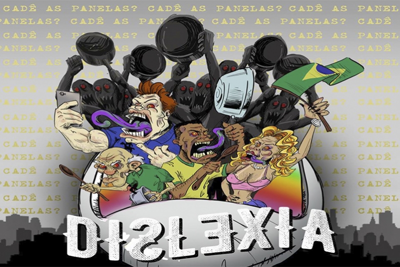 DISLEXIA - BANDA PARANAENSE LANÇA SEU PRIMEIRO ÁLBUM ENTITULADO CADÊ AS PANELAS