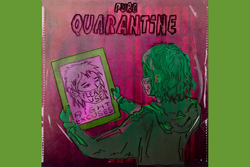 PLEASE USE RIGHT EXCUSES LAN&Ccedil;A "PURE QUARANTINE", EP MERGULHA FUNDO NO ROCK DOS ANOS 90 E 00