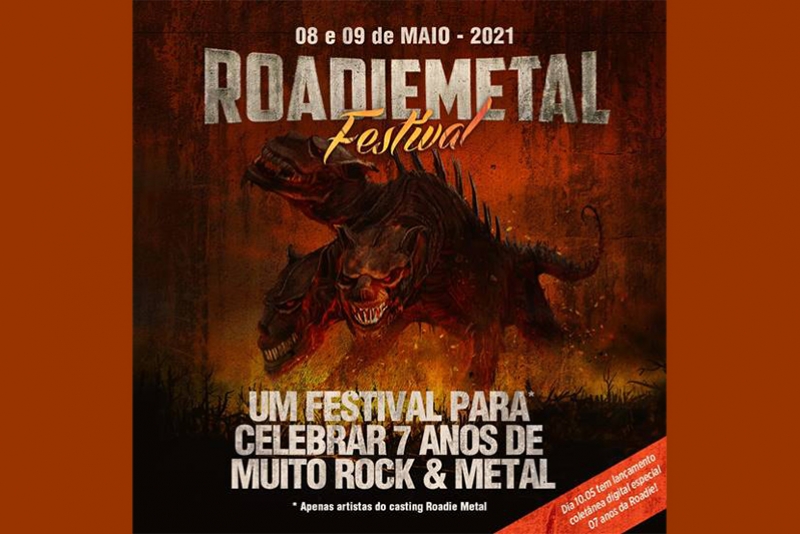 ROADIE METAL CONFIRMA REALIZA&Ccedil;&Atilde;O DE FESTIVAL ONLINE E LAN&Ccedil;AMENTO DE COLET&Acirc;NEA DIGITAL PARA CELEBRAR 07 ANOS DE ATIVIDADES
