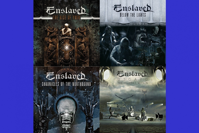 ENSLAVED ANUNCIA LAN&Ccedil;AMENTO DE QUATRO &Aacute;LBUNS/DVDS AO VIVO