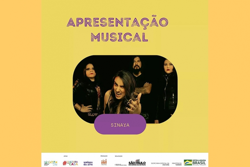 SINAYA: BANDA SE APRESENTA NO &lsquo;USINA JAM FEST 2021&rsquo; NO S&Aacute;BADO