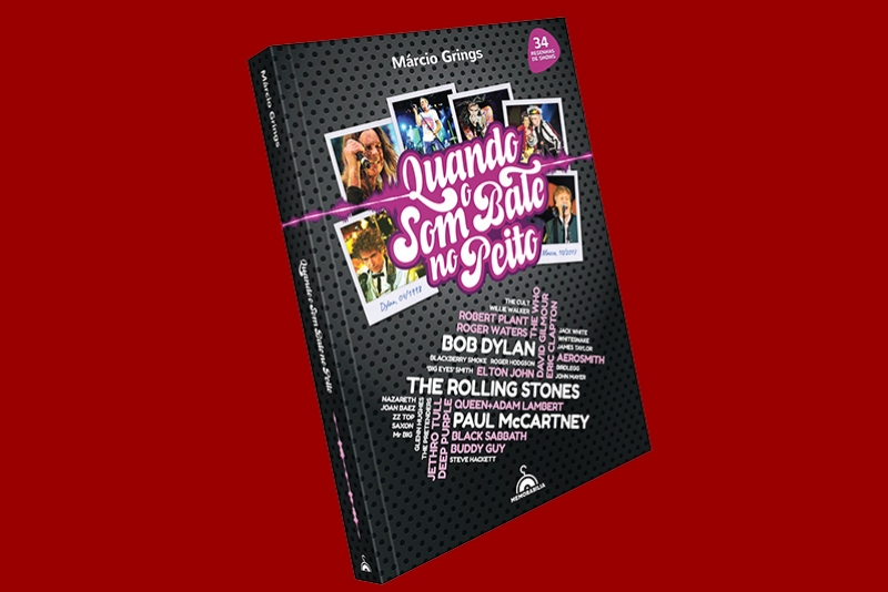 "QUANDO O SOM BATE NO PEITO" - A EXPERI&Ecirc;NCIA DE UM SHOW DE ROCK AO VIVO EM NOVO LIVRO DO ESCRITOR GA&Uacute;CHO M&Aacute;RCIO GRINGS
