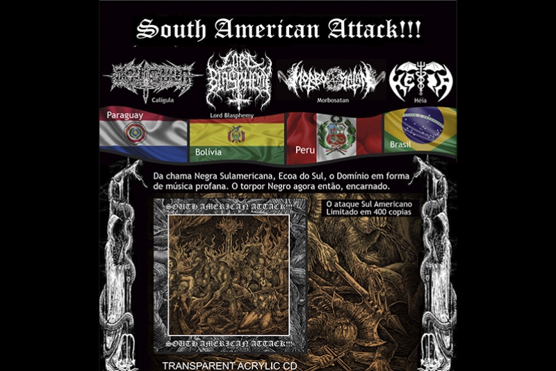 H&Eacute;IA: BANDA EST&Aacute; PRESENTE NO &lsquo;4 WAY SPLIT&rsquo; &ldquo;SOUTH AMERICAN ATTACK&rdquo;