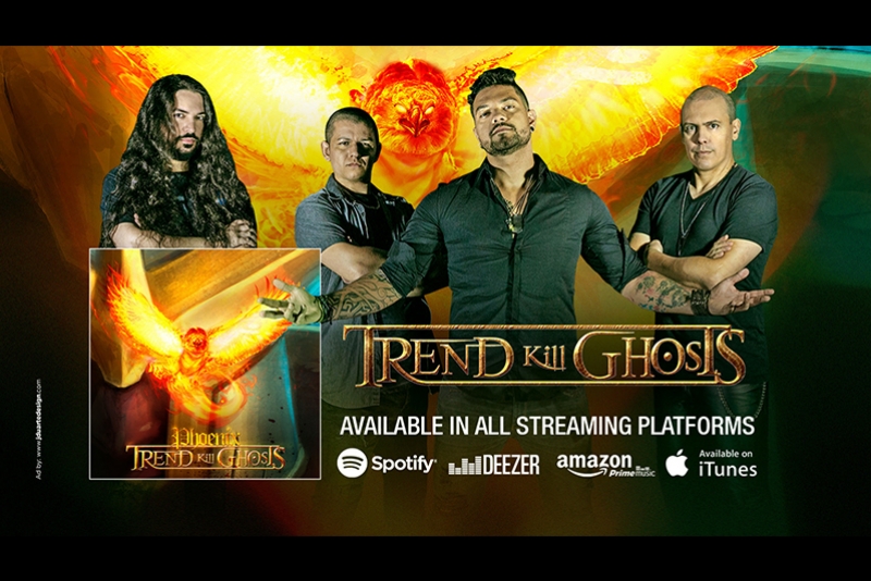 TREND KILL GHOSTS LAN&Ccedil;A "PHOENIX", O PRIMEIRO SINGLE DO NOVO &Aacute;LBUM
