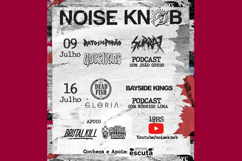 NOISE KNOB APRESENTA NOVO CONCEITO DE FESTIVAL E ANUNCIA LINE UP DA PRIMEIRA EDI&Ccedil;&Atilde;O