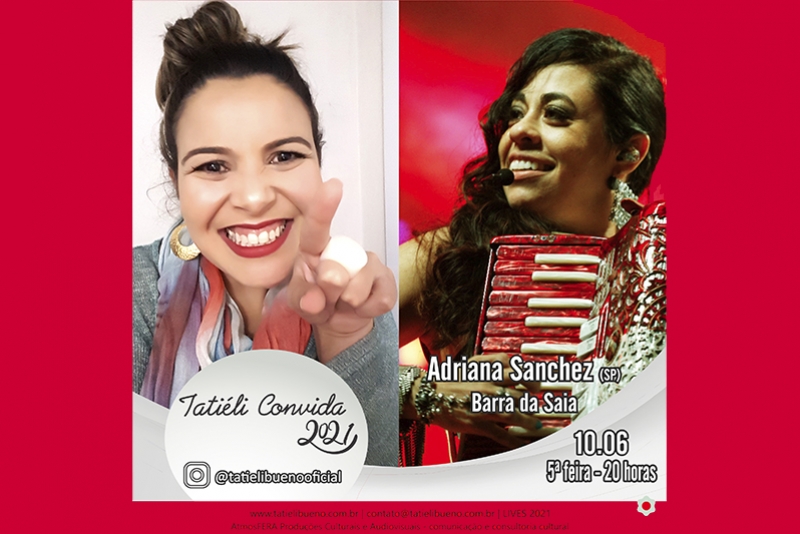 TATI&Eacute;LI CONVIDA RECEBE ADRIANA SANCHEZ (SP)