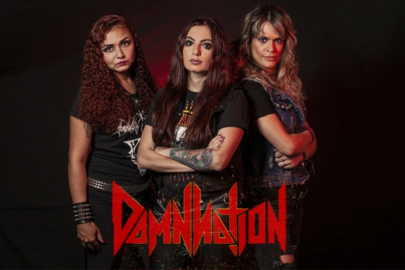 THE DAMNNATION &ndash; POWER TRIO LAN&Ccedil;A O CLIPE DA M&Uacute;SICA &ldquo;UNHOLY SOLDIERS&rdquo;
