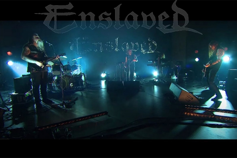 ENSLAVED LAN&Ccedil;A VIDEOCLIPE DE VERS&Atilde;O AO VIVO PARA &lsquo;SACRED HORSE&rsquo;
