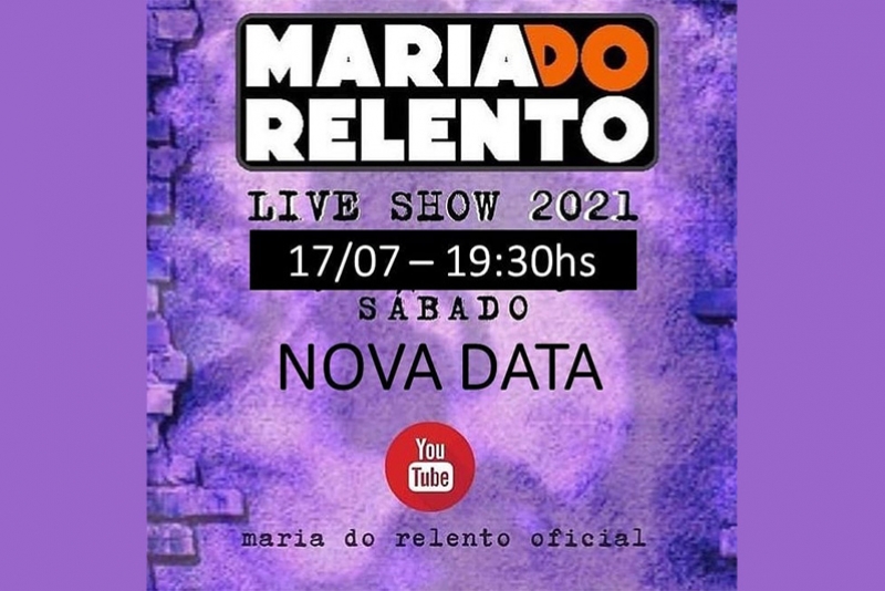 MARIA DO RELENTO (LIVE) &ndash; NOTA DE ADIAMENTO