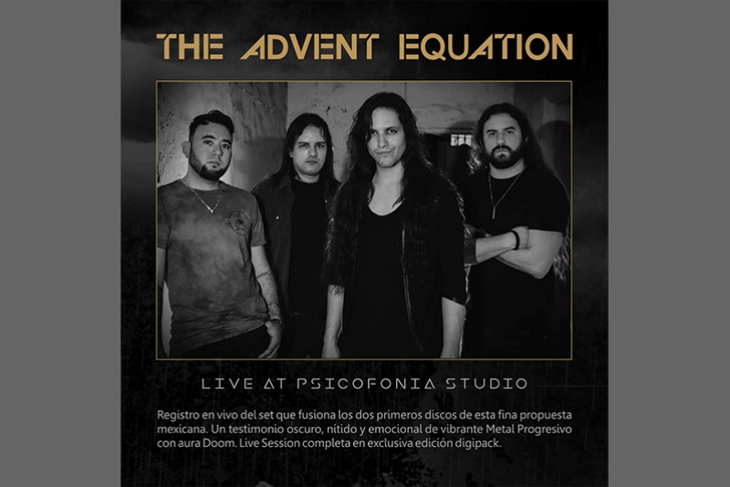 THE ADVENT EQUATION APRESENTA SEU &Aacute;LBUM AO VIVO 'LIVE AT PSICOFONIA STUDIO'
