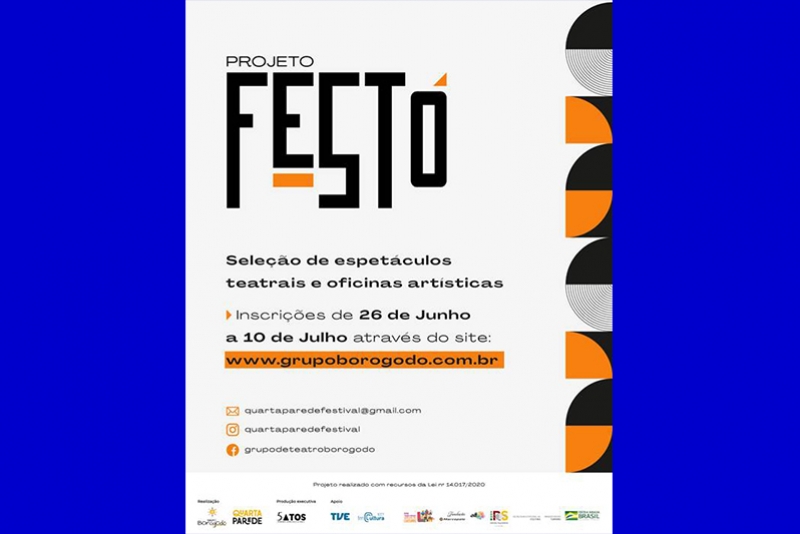 FESTIVAL INTERNACIONAL DE ARTES C&Ecirc;NICAS EST&Aacute; COM INSCRI&Ccedil;&Otilde;ES ABERTAS AT&Eacute; 10 DE JULHO