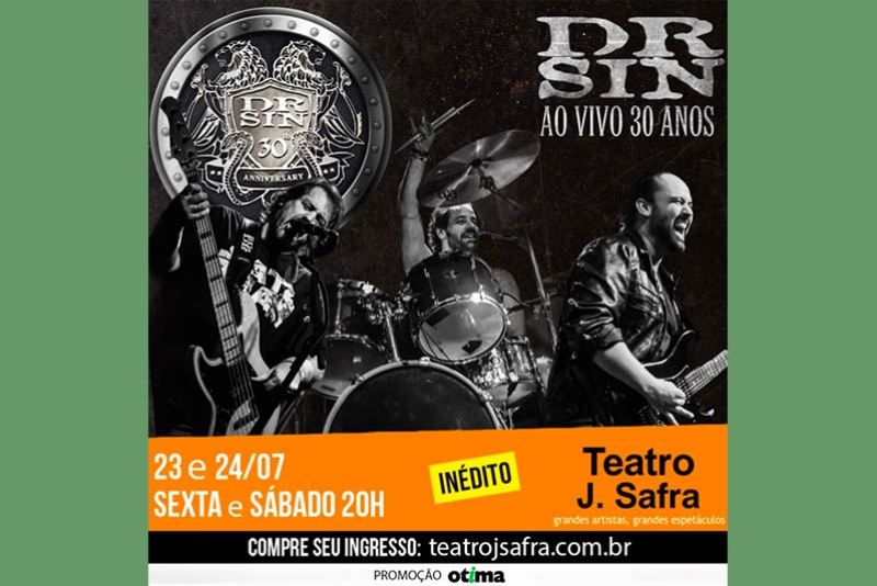 DR. SIN CELEBRA TRINTA ANOS DE CARREIRA COM DUAS APRESENTA&Ccedil;&Otilde;ES EM S&Atilde;O PAULO NO M&Ecirc;S DO ROCK