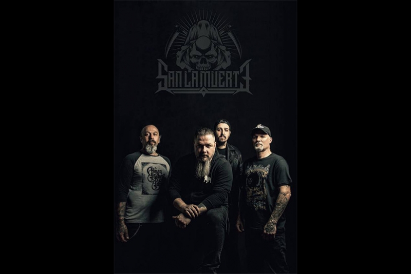 SAN LA MUERTE: ESTREIA SINGLE TRIBUTO AO LEND&Aacute;RIO GRUPO DE METAL ARGENTINO, &ldquo;V8&rdquo;