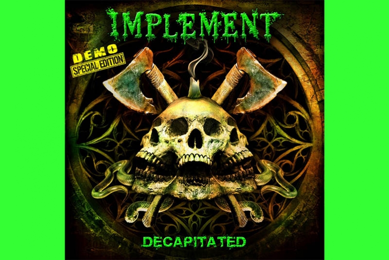 IMPLEMENT: ARTE E TRACK LIST DO RELAN&Ccedil;AMENTO DA DEMO &lsquo;DECAPITATED&rsquo; S&Atilde;O REVELADOS