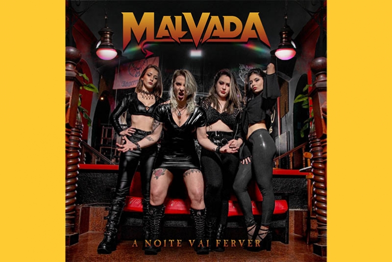 MALVADA: BANDA DIVULGA CAPA E TRACKLIST DE SEU &Aacute;LBUM DE ESTREIA